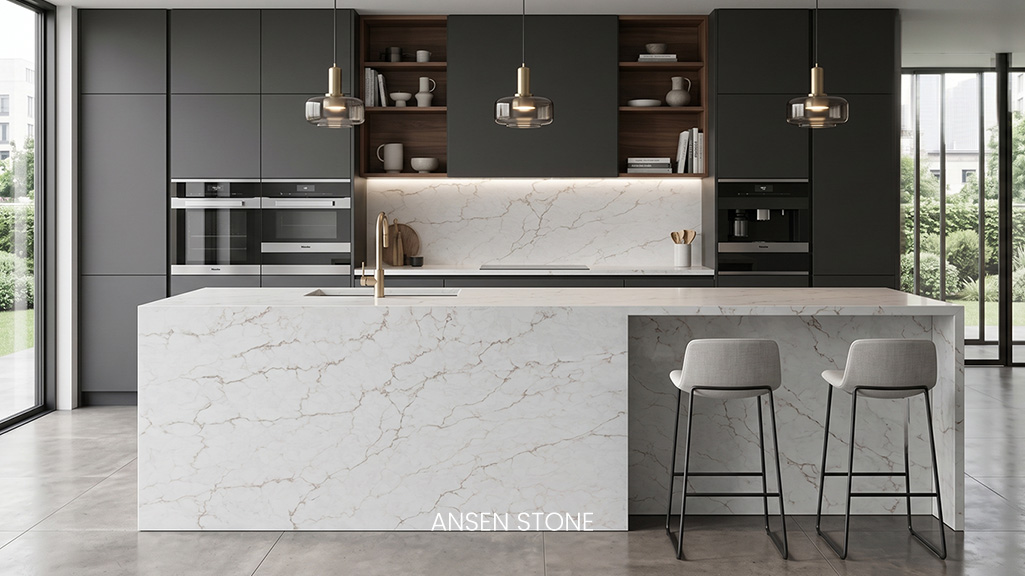 quartz stone_asin8038_kitchen_Kitchen Island